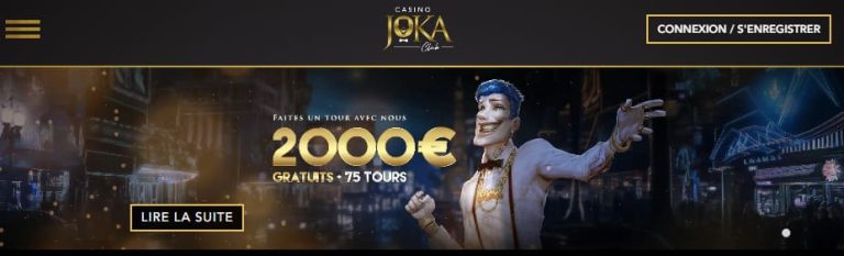 interface Joka Casino